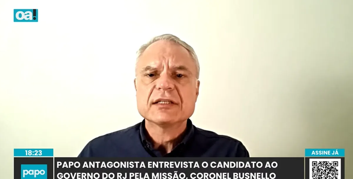 Busnello defende a “desfavelização” do Rio e critica proposta de Lula