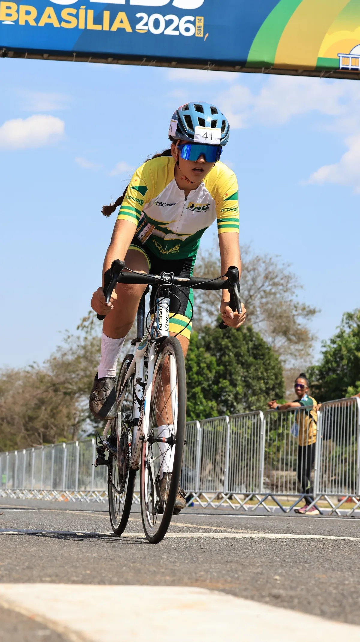 Acre conquista medalhas de ouro e prata ciclismo nos Jogos Escolares Brasileiros, em Brasília