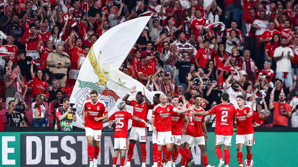 Ataque poderoso do Benfica: desde 2009/10 que não se via algo idêntico