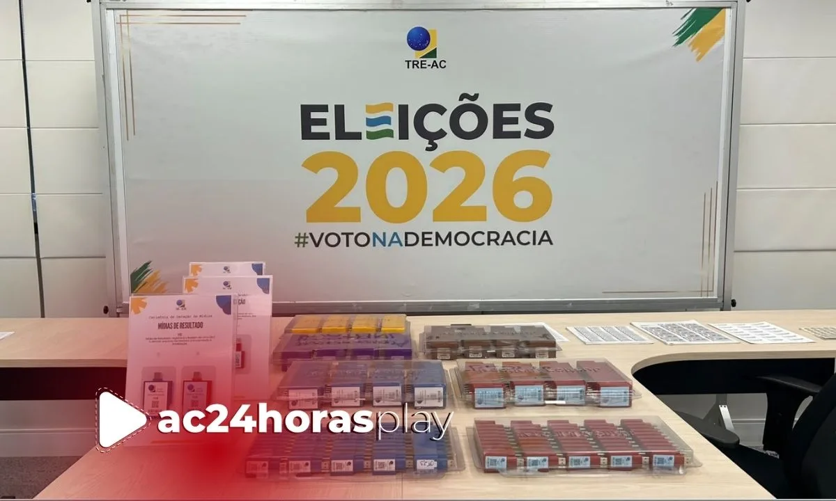 Justiça Eleitoral inicia preparação das urnas com nomes dos candidatos no Acre