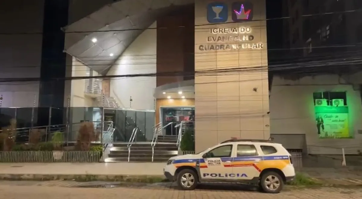 Mulher é presa após disparar arma dentro de igreja evangélica em Minas