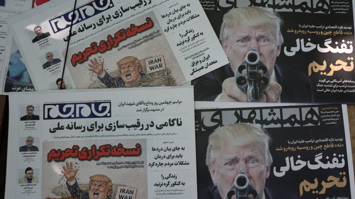 Iran droht Golfstaaten: „Nicht ein Tropfen Öl wird die Straße von Hormus verlassen“