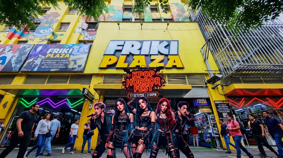 La Frikiplaza tendrá un festival que combina K-pop y Halloween en el Centro Histórico de la CDMX