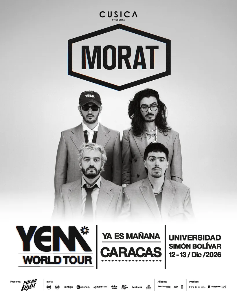 Morat canta con Venezuela: dos conciertos en Caracas de la mano de Cúsica
