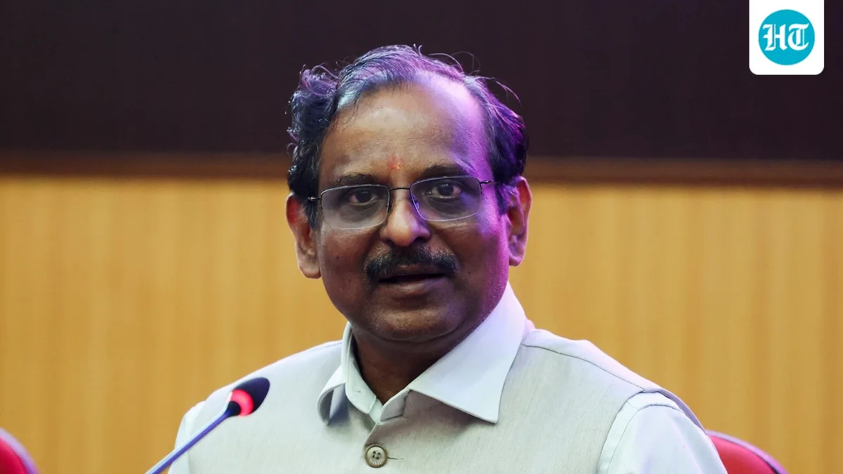 ‘India will establish its own space station by 2035’: Isro chief V Narayanan