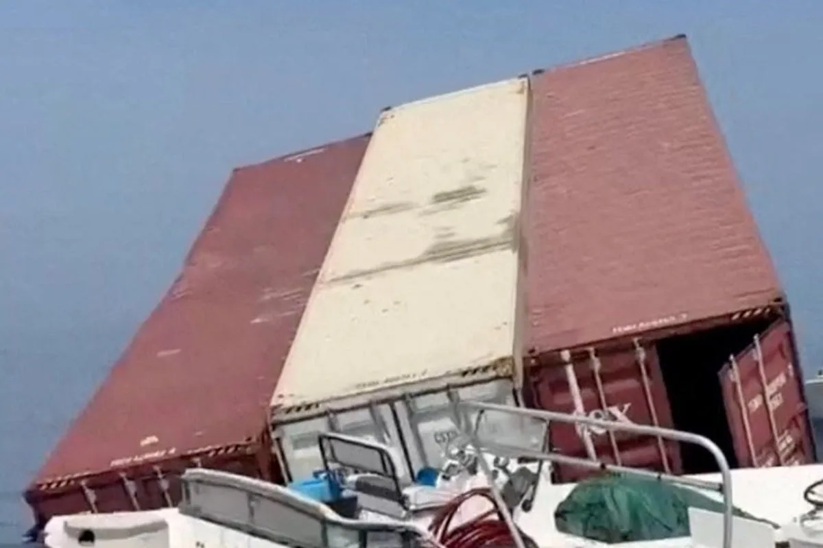 Oil tanker ‘on fire’ in Strait of Hormuz just hours after container ship sinks, claim Iran’s army