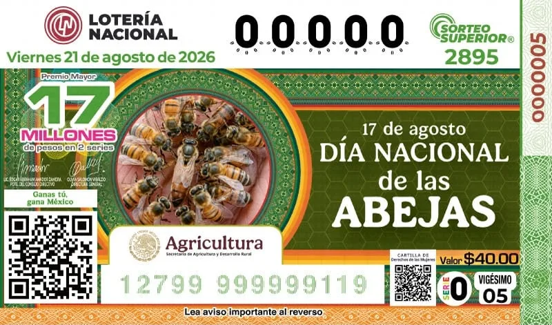 Sorteo Superior 2895: Resultados viernes 21 de agosto del 2026 de la Lotería Nacional