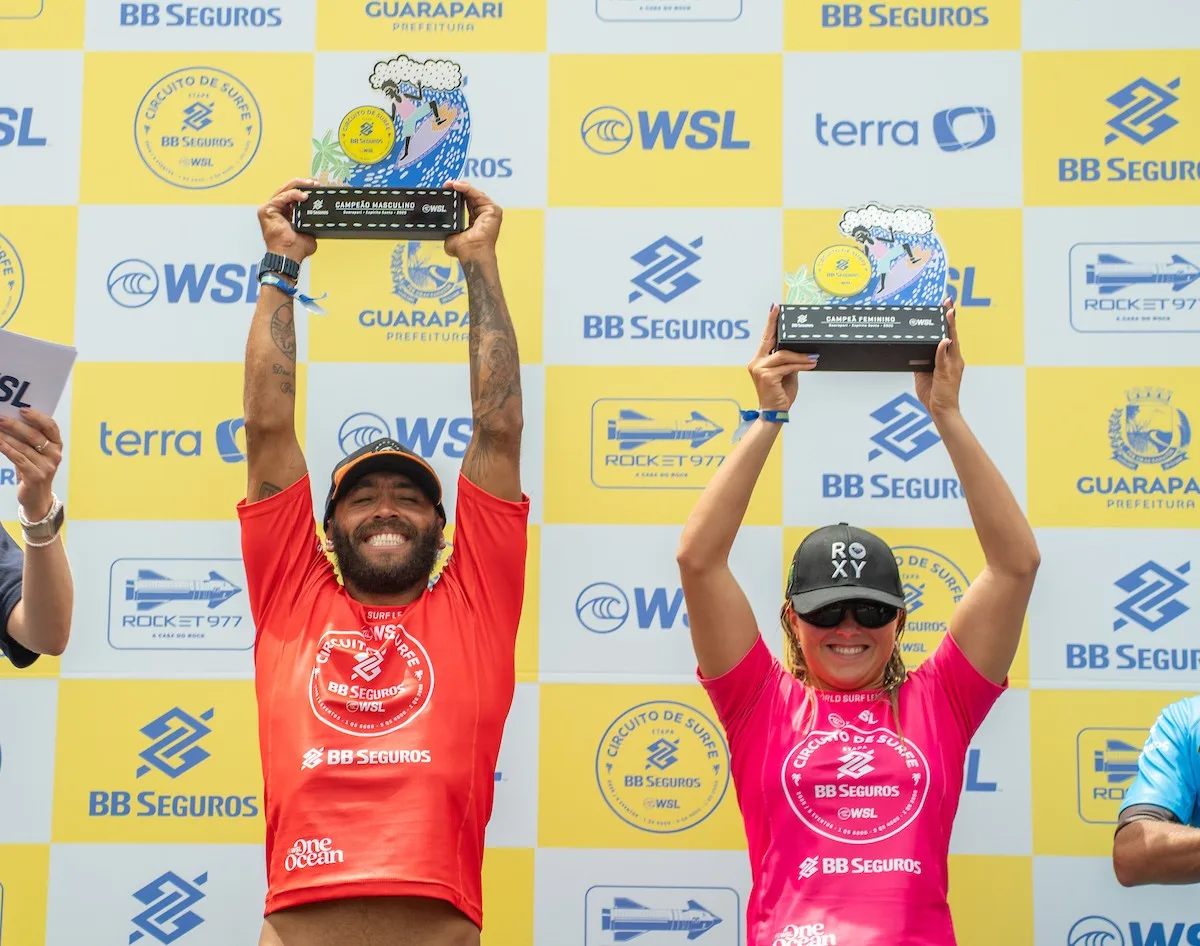 Surfe: volta de etapa da WSL à Guarapari representa sucesso da primeira edição