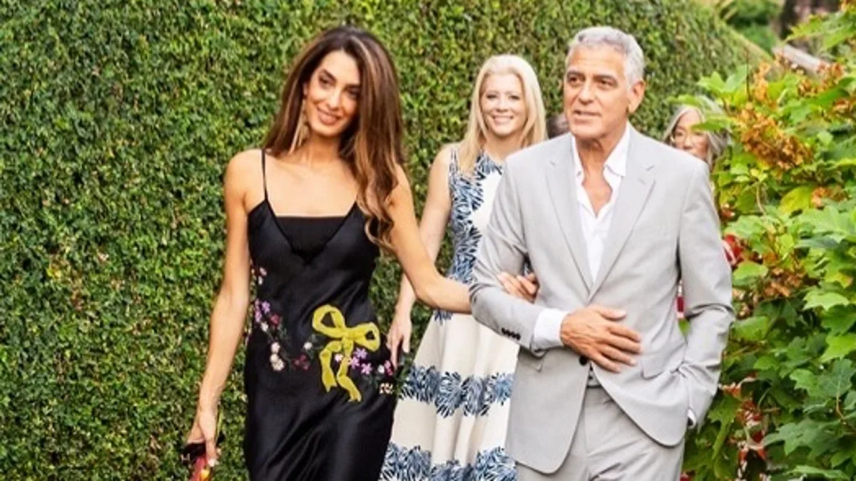 El vestido de hace 20 años con el que Amal Clooney ha eclipsado a todos en el Lago de Como: una creación del diseñador de alta costura que está a punto de revolucionar Zara