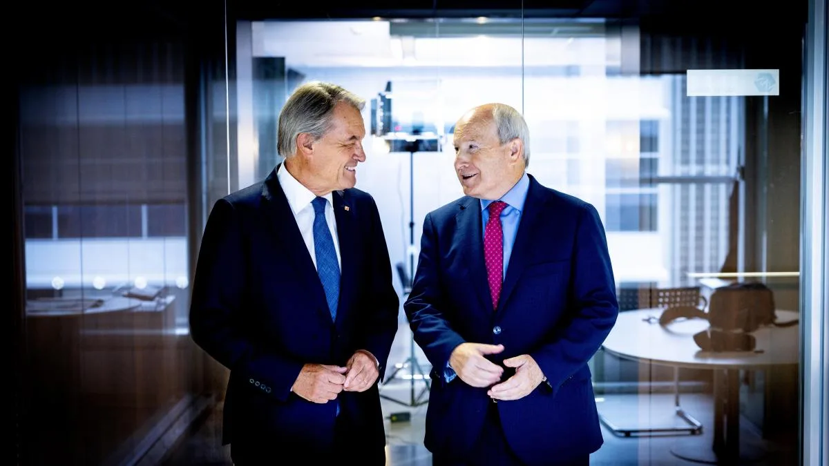 Conversación entre Montilla y Mas: los expresidents analizan los retos de Catalunya