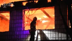 Russian strike hits rail workers in new deadly attacks on Kyiv