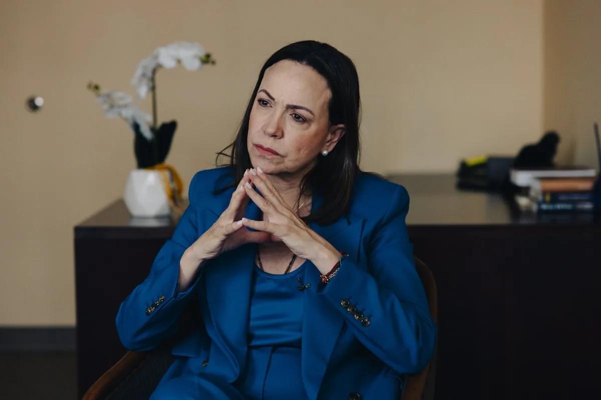 María Corina Machado denuncia que EEUU la ha excluido de las negociaciones sobre Venezuela
