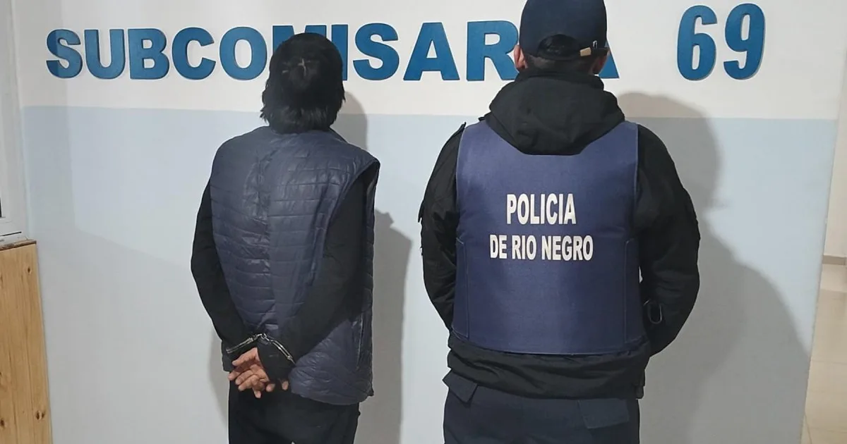 Detuvieron a un joven de 26 años con pedido de captura en Roca