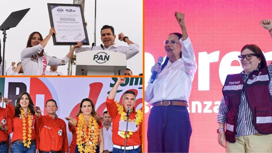 Con ‘defensores’, Morena, PAN y PRI adelantan candidatos rumbo a 2027; expertos cuestionan actos anticipados