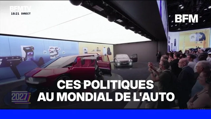 LE "20.27" - Ces politiques au Mondial de l'Auto