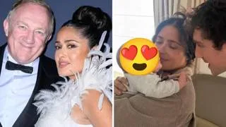 Salma Hayek se estrena como abuela: Así es el nuevo miembro de la familia