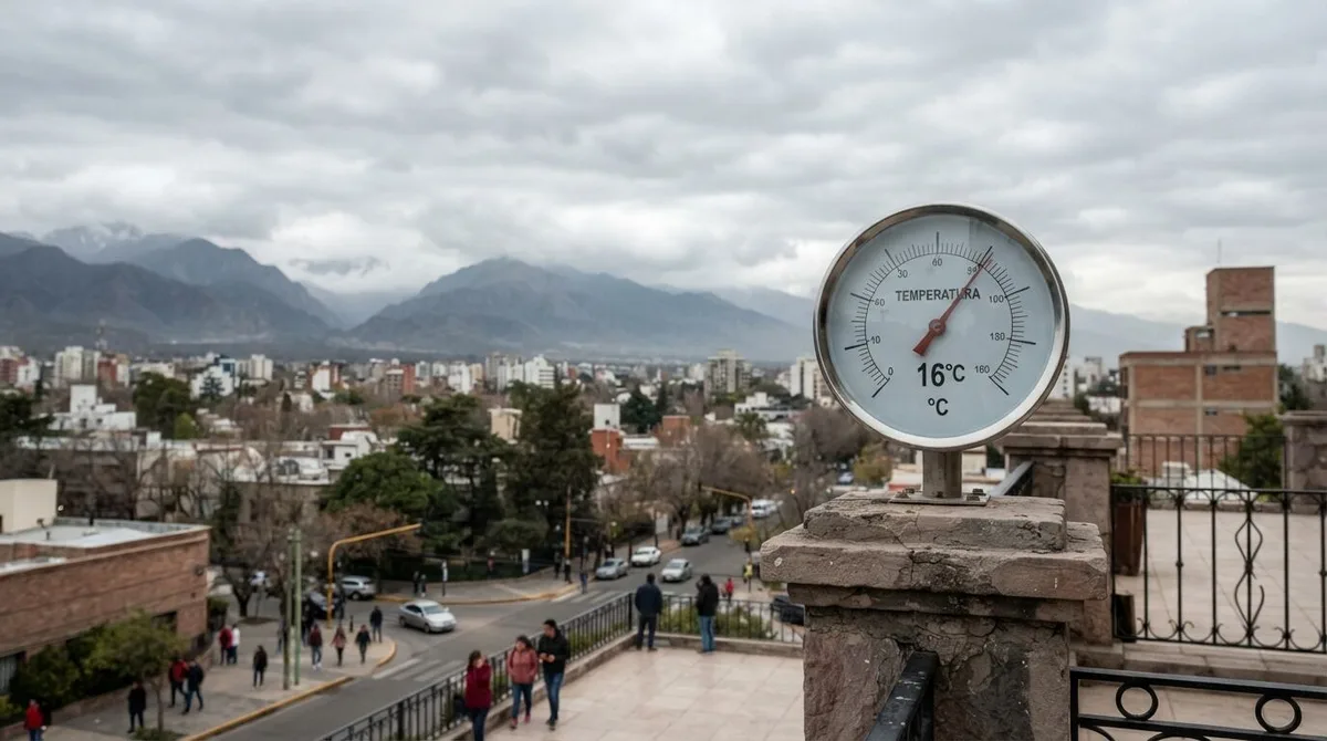 Clima en Mendoza hoy sábado 22 de agosto: cielo cubierto y temperaturas frescas