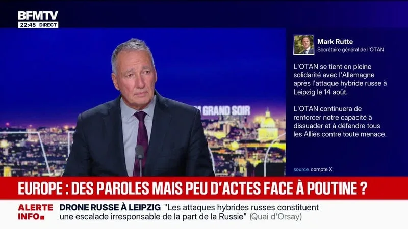 Europe : des paroles, mais peu d’actes face à Poutine ? - 02/09