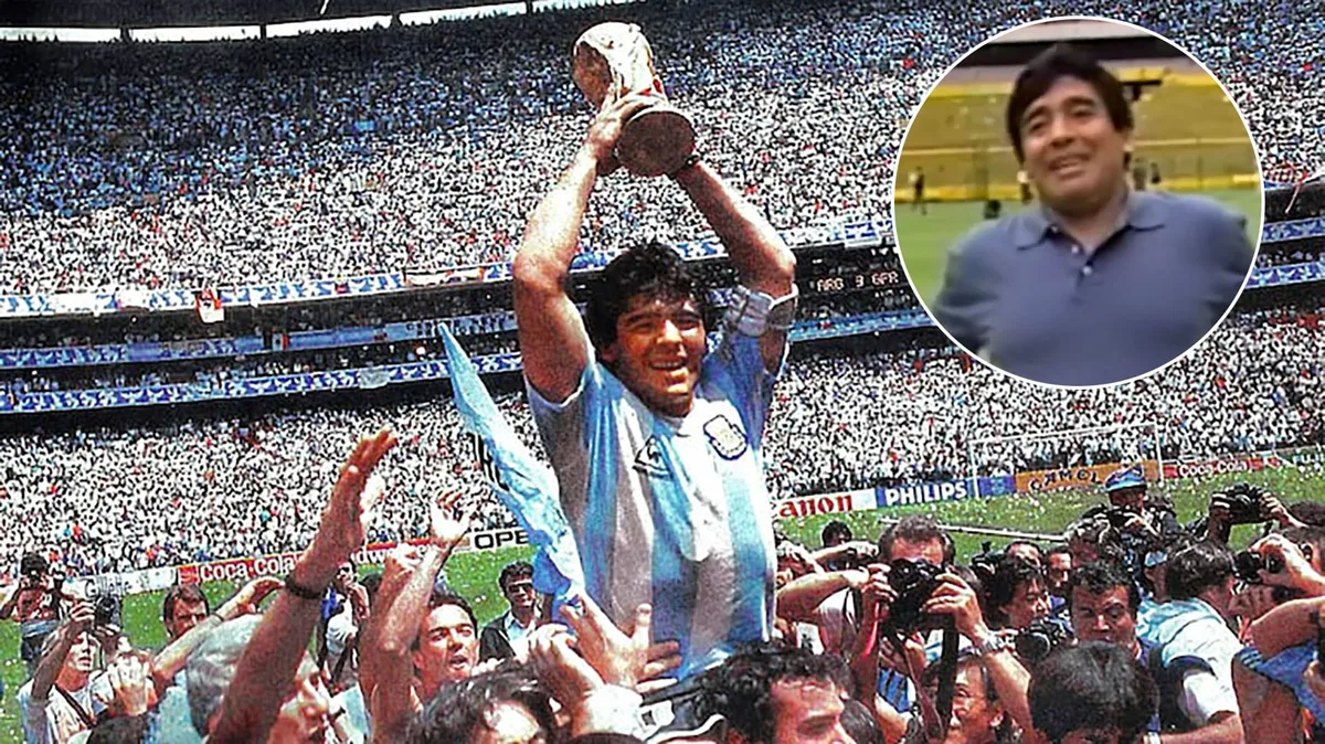 Una tormenta tropical, un vuelo de alto riesgo y un gol mítico que no vio: la increíble historia del regreso de Maradona al Azteca