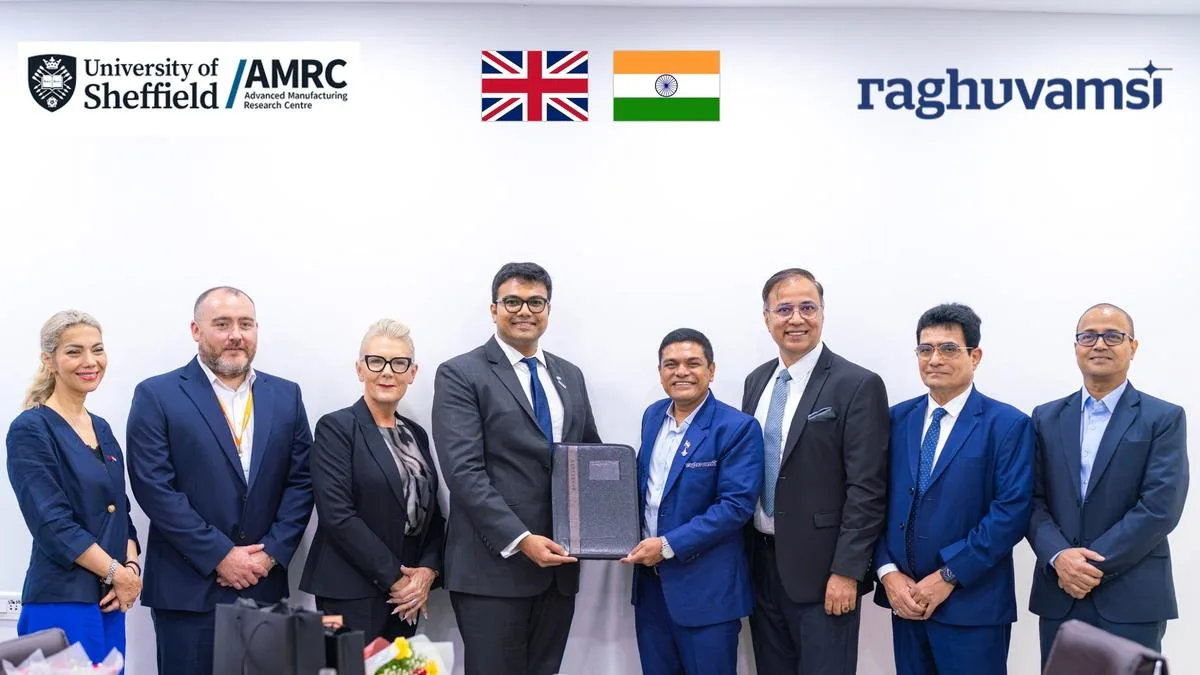 Hyderabad’s Raghu Vamsi Group inks MoU with University of Sheffield’s AMRC