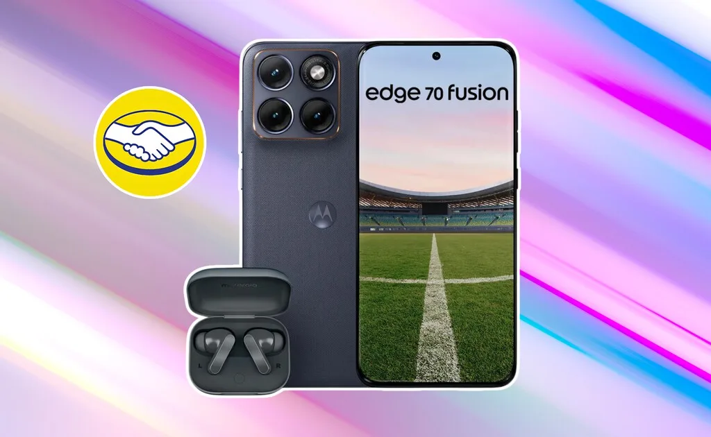 Mercado Libre remata este Motorola Edge 70 Fusion con miles de pesos de descuento y audífonos gratis con tu compra