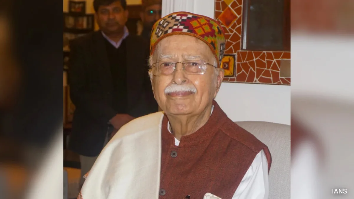 BJP Leader LK Advani, 98, Admitted To Delhi Hospital With Chest Infection