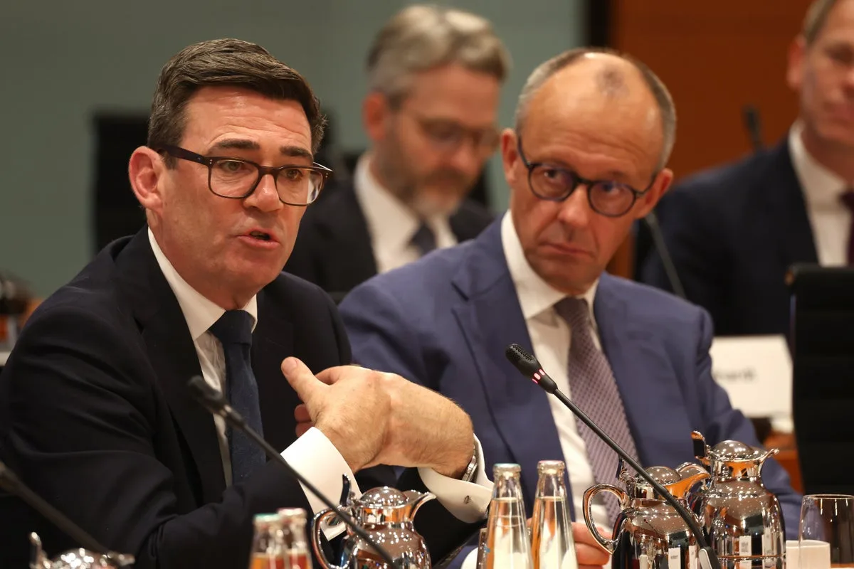 UK welcome to rejoin EU ‘anytime’, French finance minister says as Burnham visits Berlin