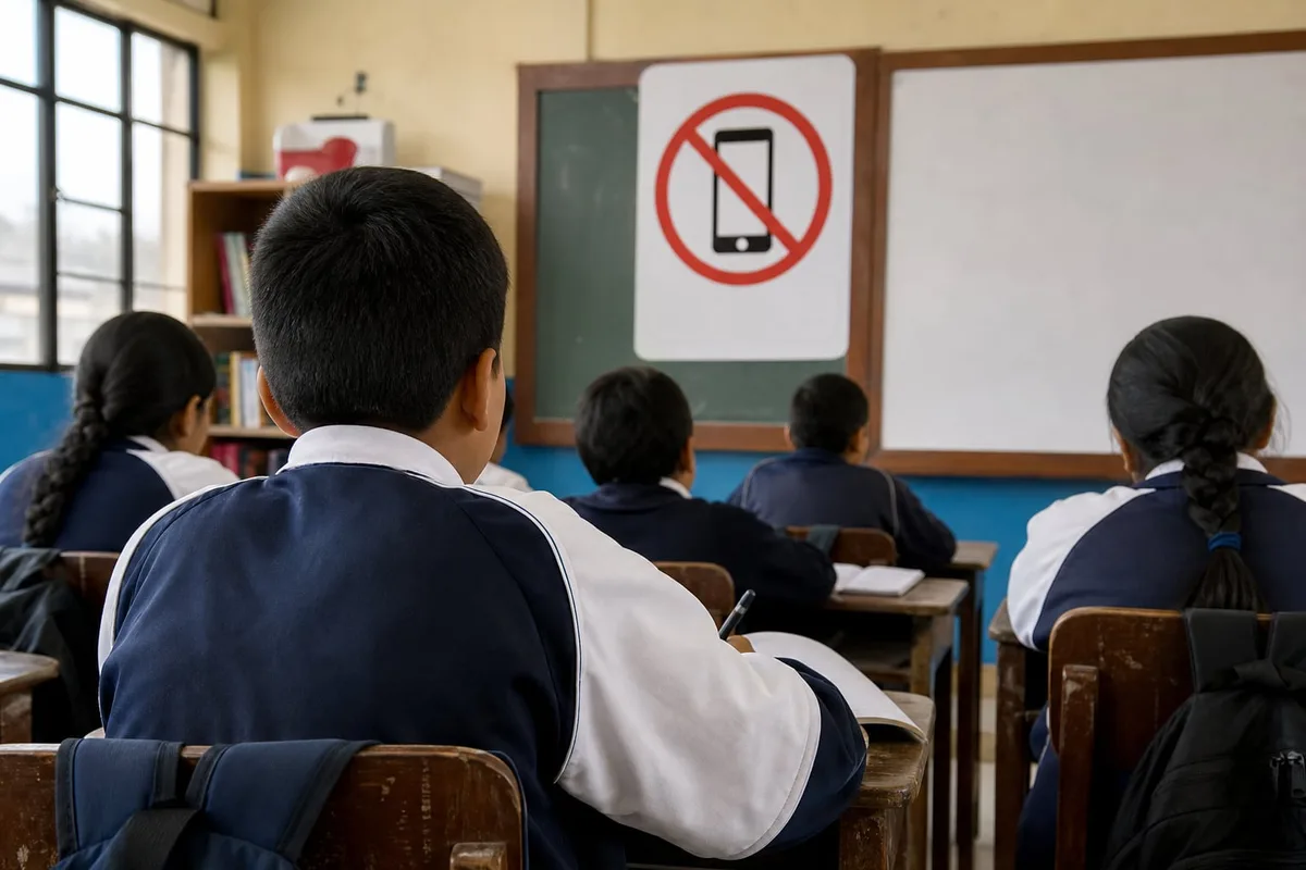 La Provincia de Buenos Aires restringió por ley el uso de celulares en las escuelas secundarias