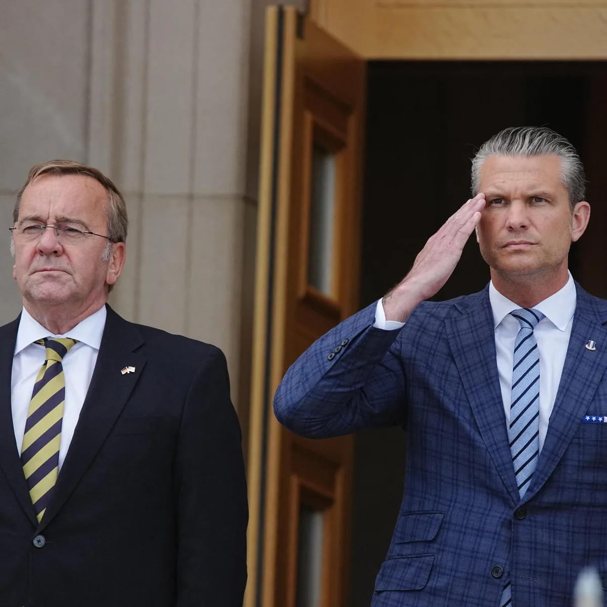 USA - Verteidigungsminister Pistorius und Amtskollege Hegseth unterzeichnen Rüstungsvereinbarung - Lob für Deutschland