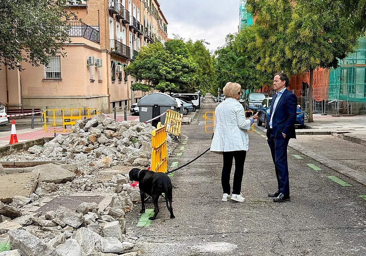 Toledo invierte 170.000 euros en renovar la calzada y los aparcamientos de las calles Talavera y Diputación