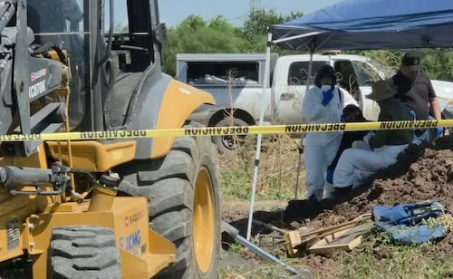 Hallan 3 cuerpos en fosas clandestinas en Navolato, Sinaloa; continúan rastreo en terrenos agrícolas con maquinaria pesada