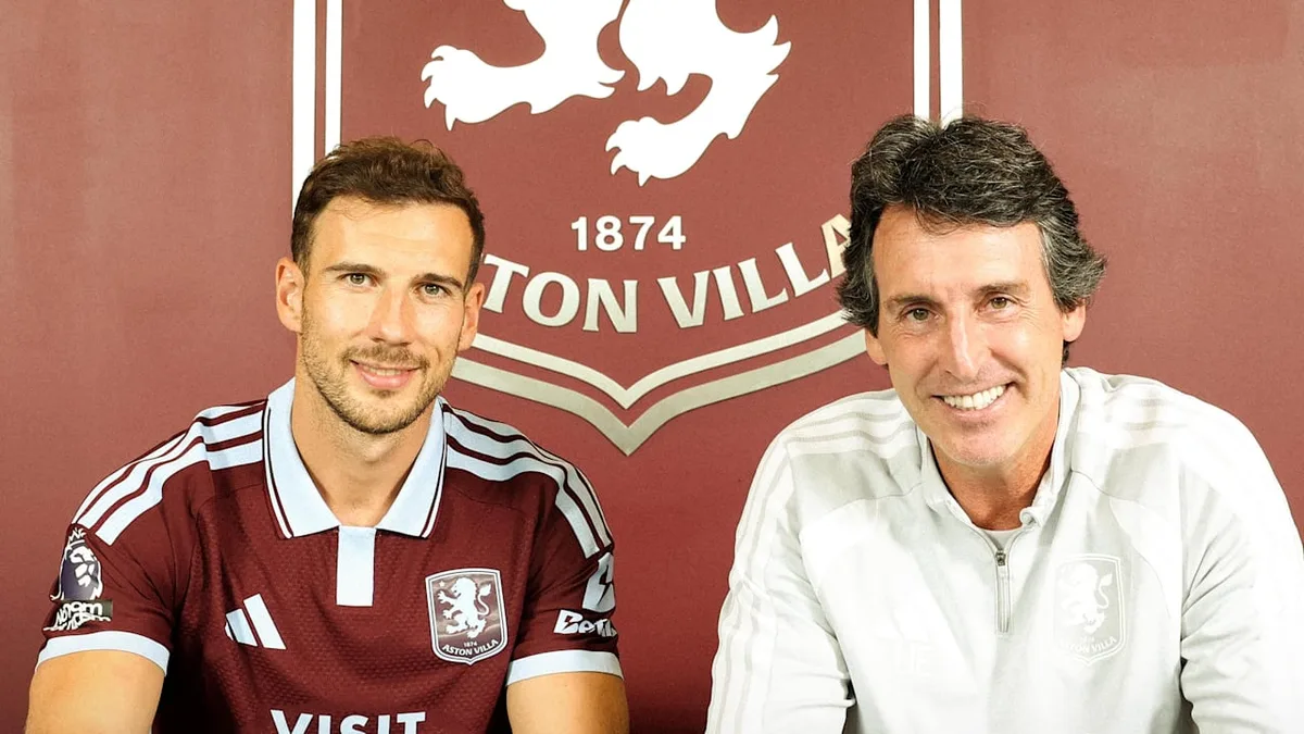 England-Wechsel offiziell - Erstes Goretzka-Foto im Villa-Trikot