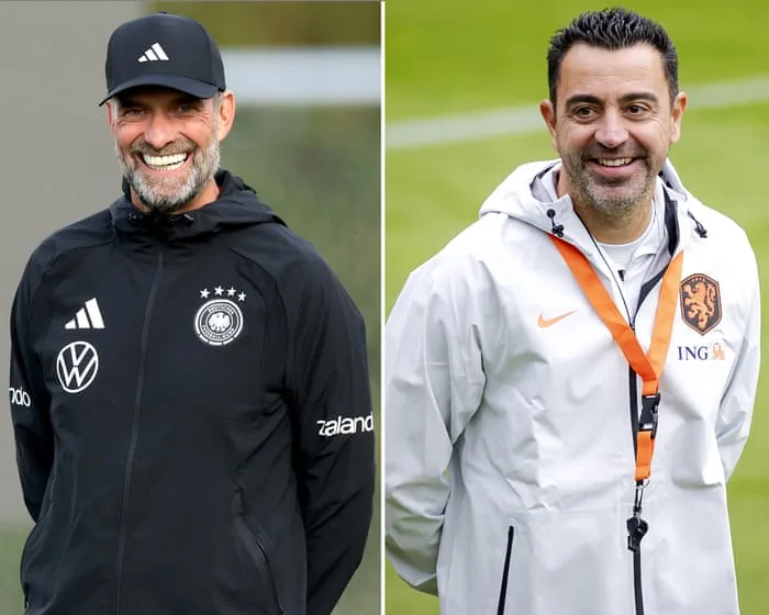Netherlands v Germany: Klopp and Xavi begin revival projects with derby