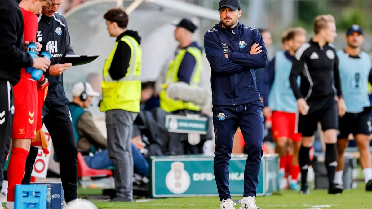 DFB-Pokal: Paderborns Trainer kritisiert Auftritt: „defensiv nicht gut“