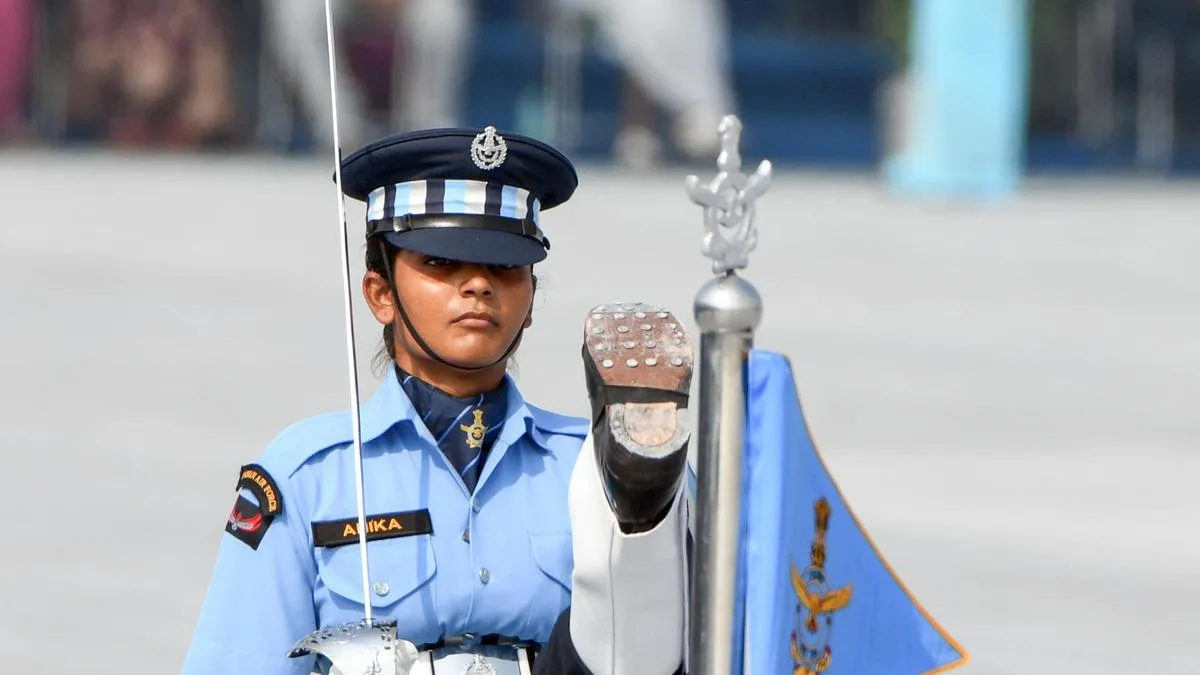 Air Force Day: Air Chief Marshal A P Singh observes parade at Hindon base