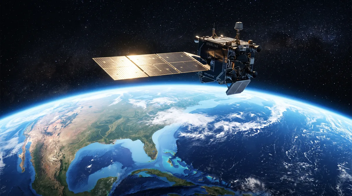 No início de 2019, menos de 2.000 satélites ativos orbitavam a Terra. Em junho de 2026, havia 15.711 e quase dois em cada três pertenciam a uma única constelação: a Starlink, da SpaceX