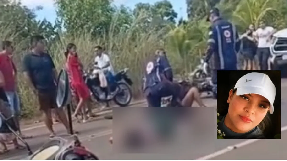 Mulher morre após colisão entre motocicleta e caminhonete na Vila Taiano