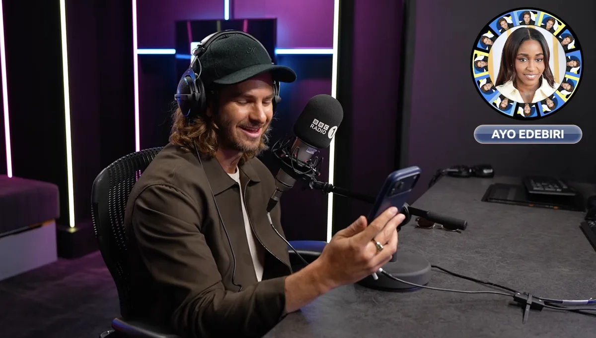 Andrew Garfield calling famous friends on the radio is chaotic fun