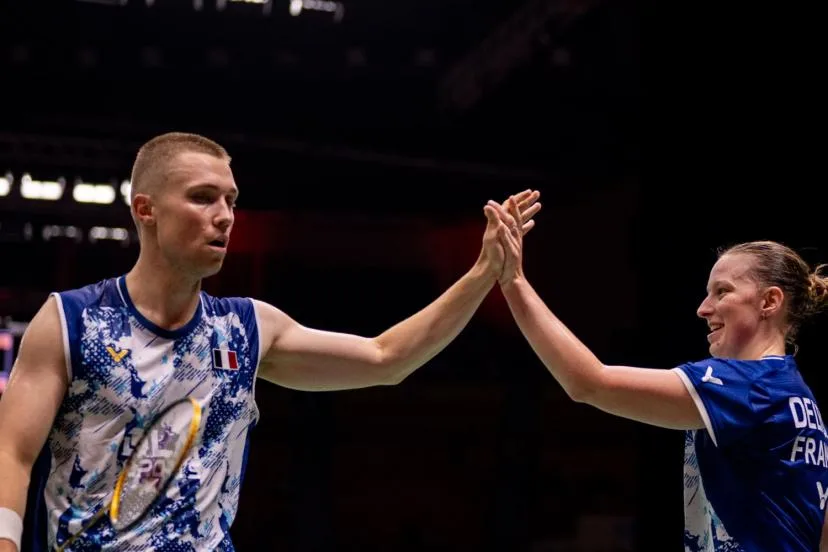Delphine Delrue et Thom Gicquel, qualifiés pour la finale des Mondiaux en double mixte : « On voulait être les premiers »