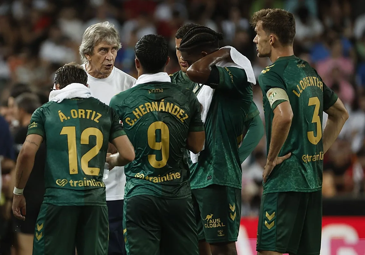 Valencia-Betis: Doctorarse en Pellegrini exige no discutirlo nunca antes de tiempo