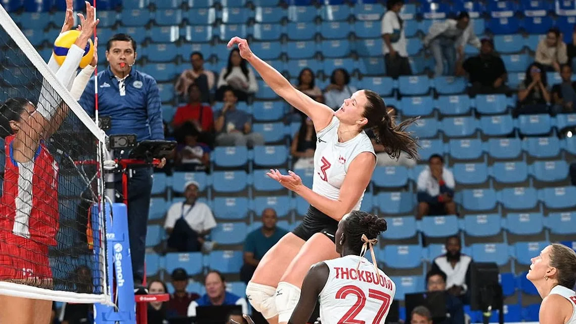 Canadian women's volleyball team to play for 2028 Olympic berth Saturday