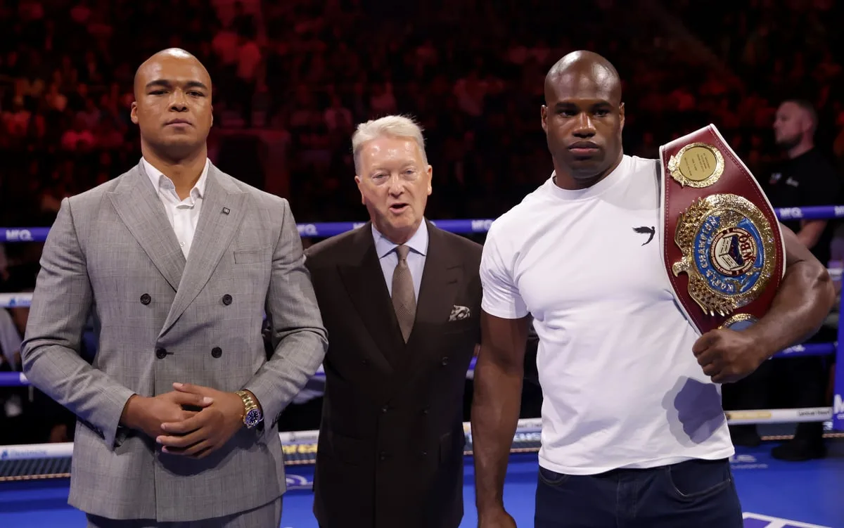 Daniel Dubois set for Fabio Wardley rematch as date confirmed for world title fight