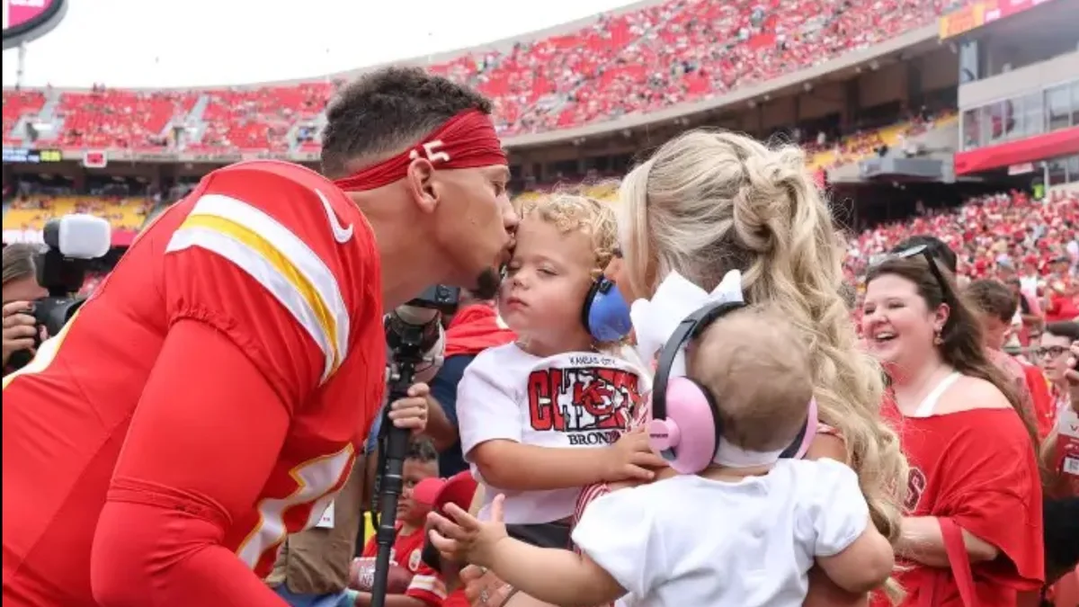 Patrick Mahomes’ children: What emotional message did they send him?