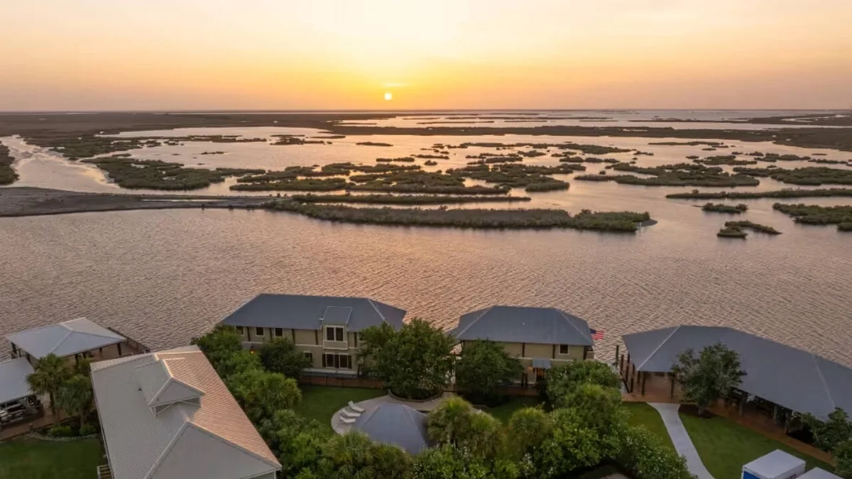Louisiana man’s floating hunting lodge can move for duck season and is listed at $5.5 million