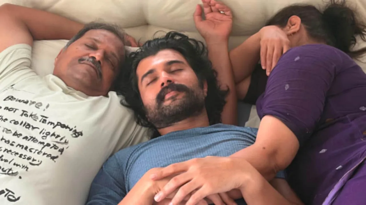 Vijay Deverakonda Credits Rashmika Mandanna For Cosy Family Snap, She Demands Due For Old Pics