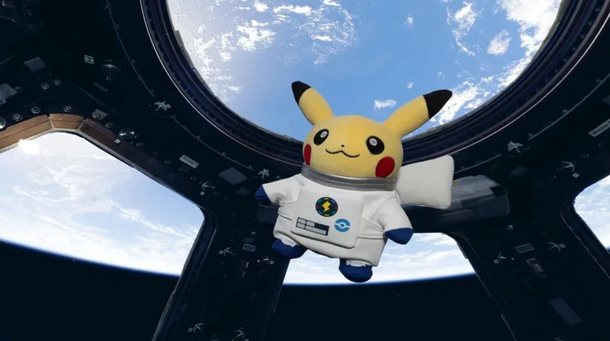 Pikachu visitó la Estación Espacial Internacional: “Un embajador de la Tierra”