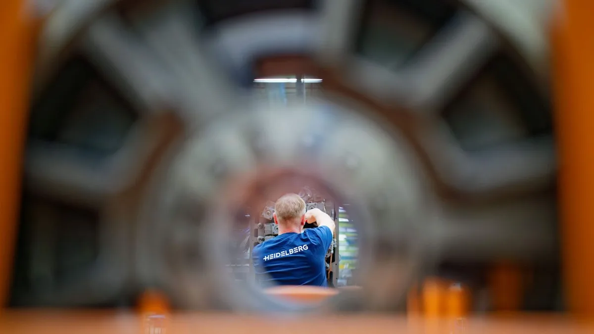 Maschinenbau: Heidelberger Druckmaschinen mit schwachen Geschäften