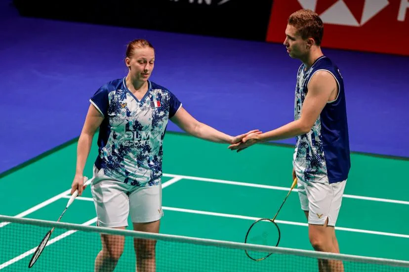 Delphine Delrue et Thom Gicquel sortis en huitièmes de finale du mixte à l'Open du Danemark