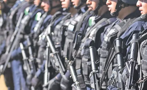 Viajan a Colombia 19 policías de Aguascalientes; fortalecerán sus capacidades en seguridad