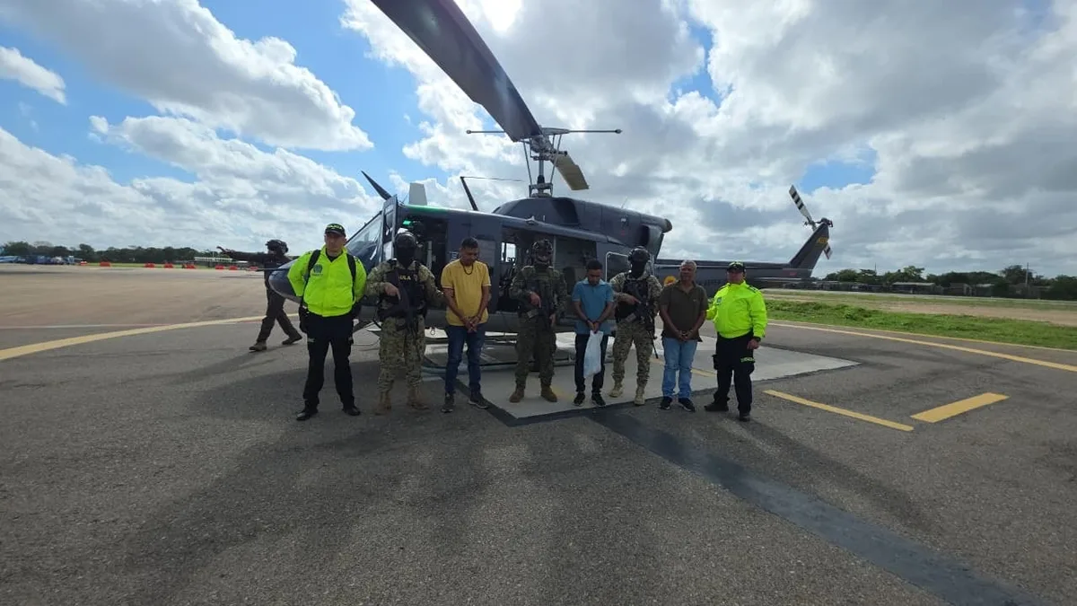 Golpe a red que usaba rutas marítimas de La Guajira para traficar cocaína hasta EE. UU. y Europa: hay 13 capturados